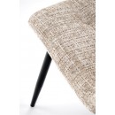 Стул HALMAR K547 бежевый/черный